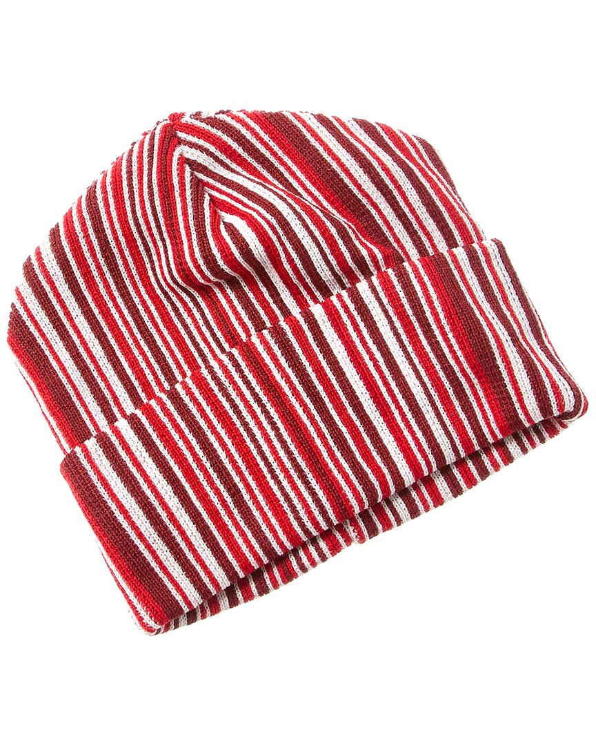 Shop Missoni Wool-blend Beanie In Red