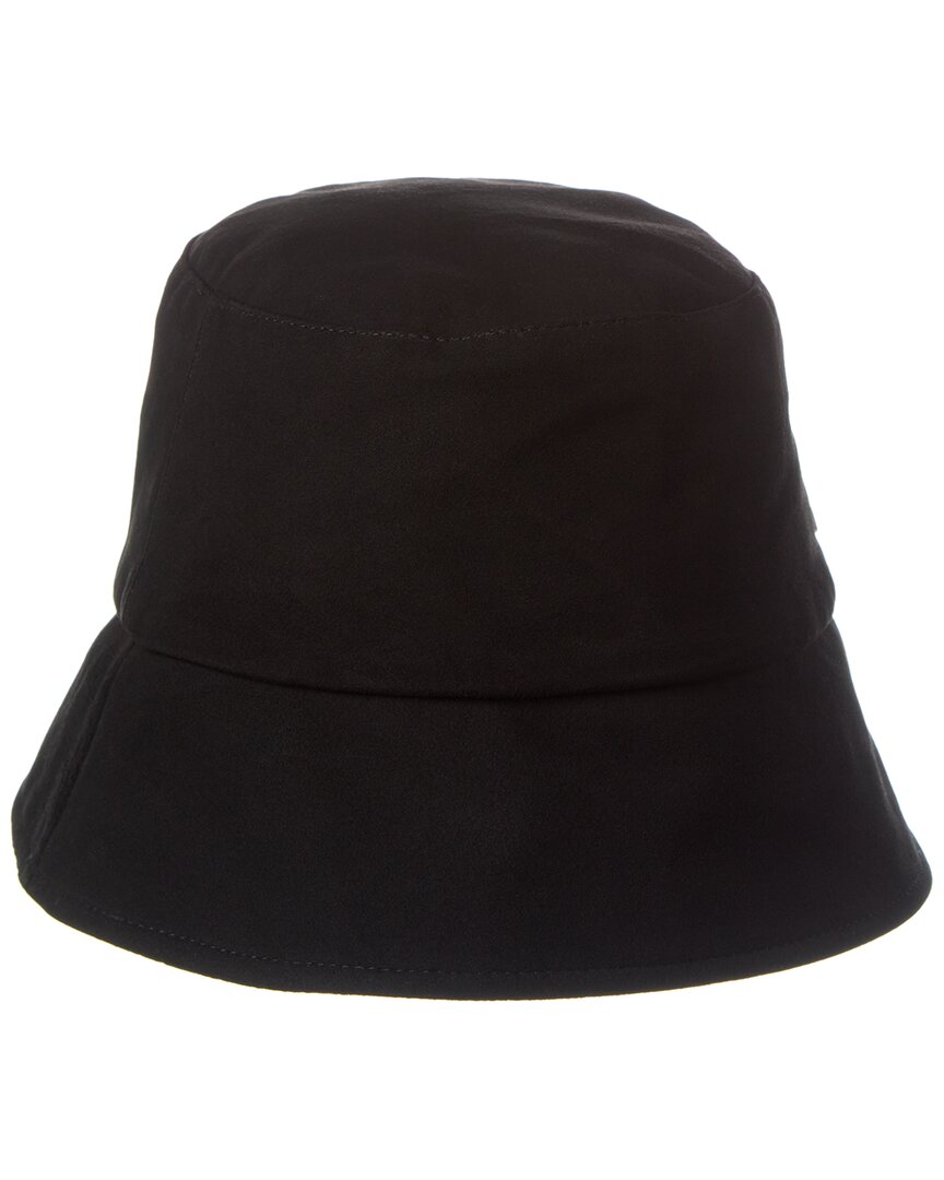 Bruno Magli Suede Bucket Hat In Black