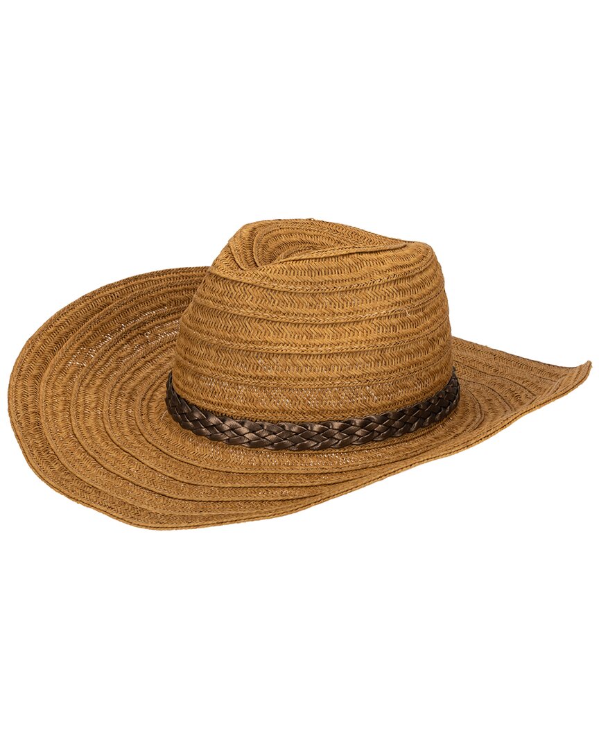 San Diego Hat Company Storm Pinched Crown Cowboy Hat In Brown