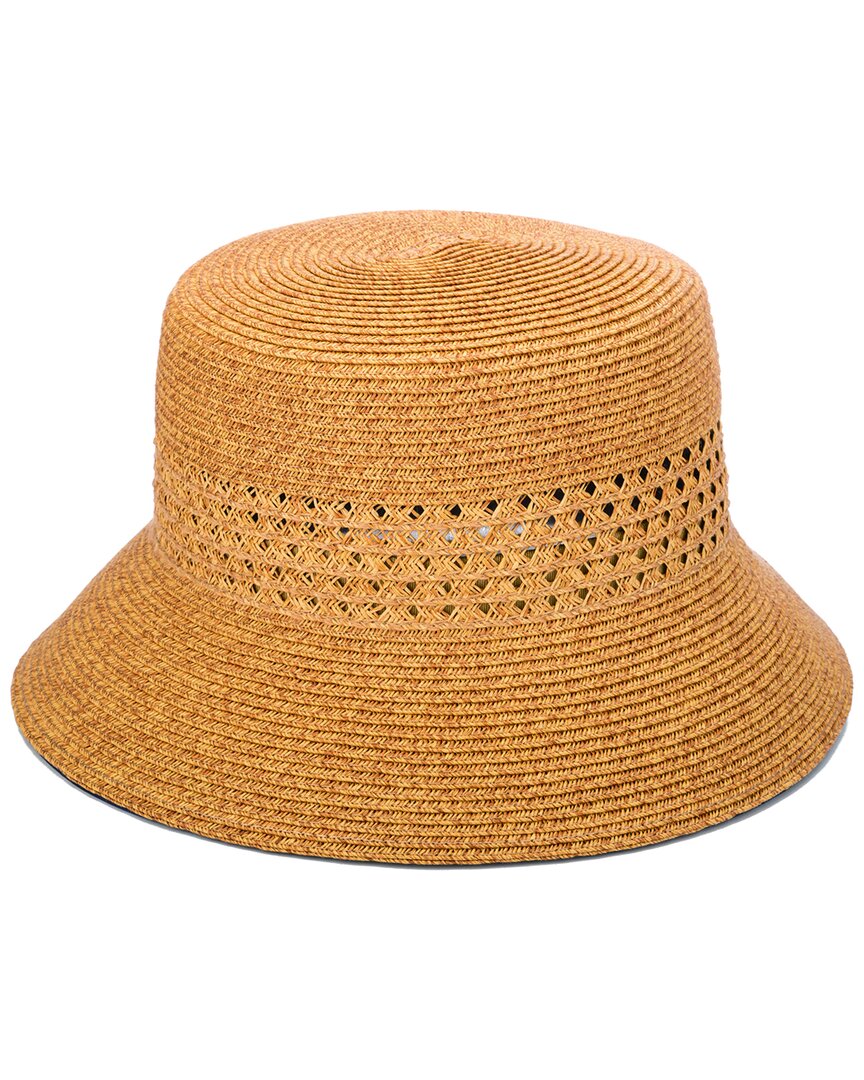 San Diego Hat Company Everyday Woven Bucket Hat In Brown