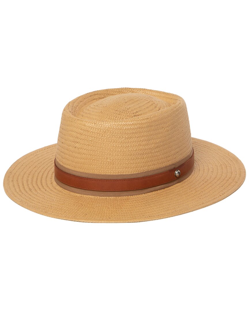 Frye Paper Straw Boater Hat