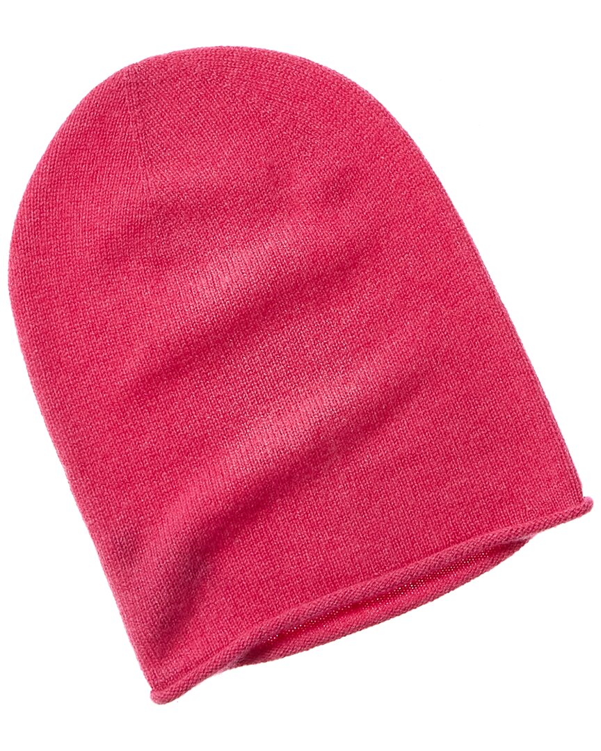 Hannah Rose Alashan Essential Slouchy Hat In Pink