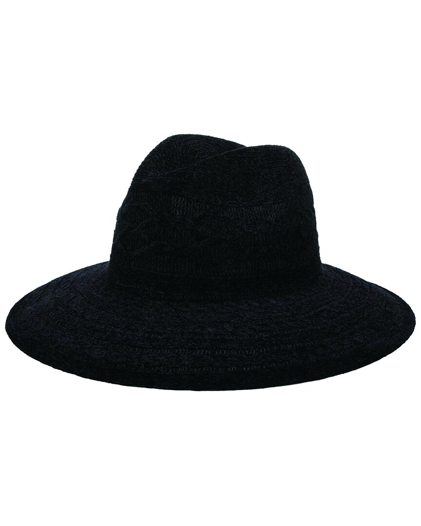 San Diego Hat Company Nellie Fedora In Black