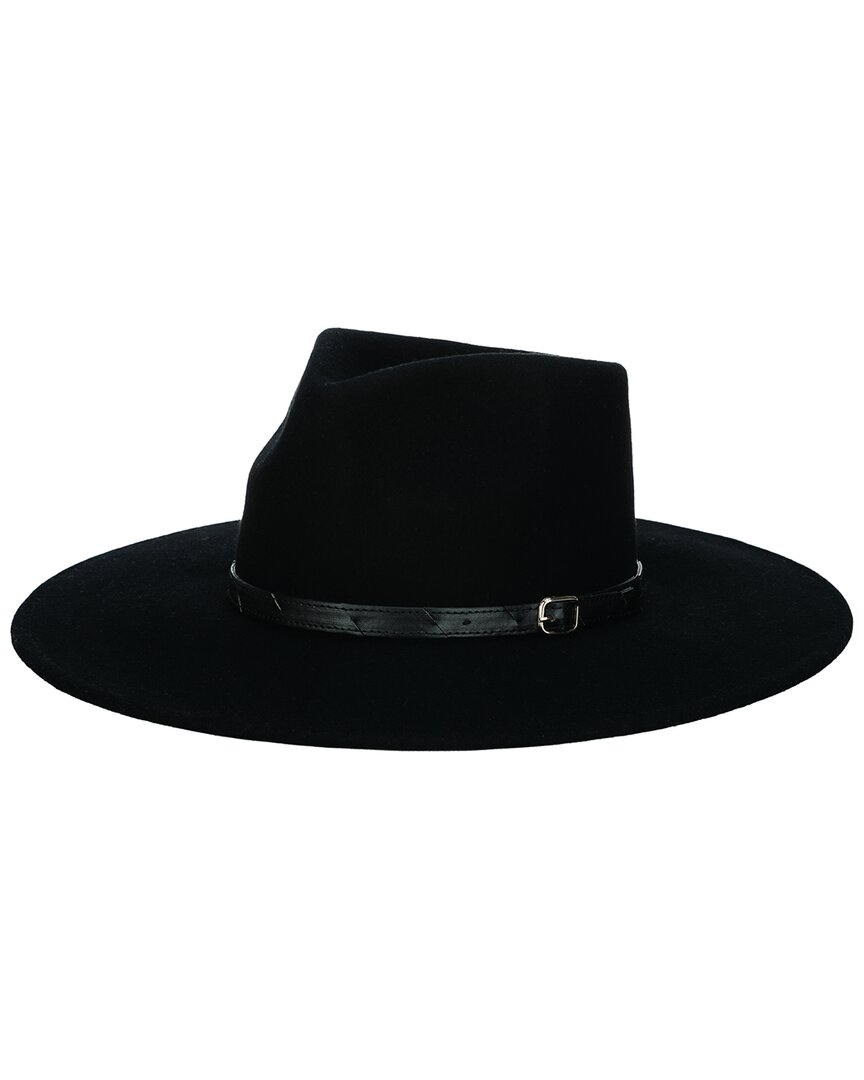 San Diego Hat Company Flameworthy Wool Fedora In Red