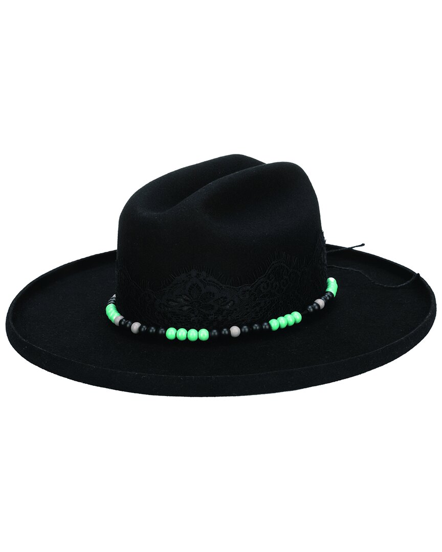 San Diego Hat Company Gunsmoke Wool Rancher In Black