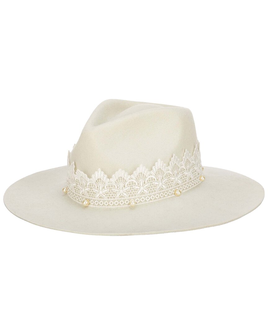 San Diego Hat Company Now & Forever Wool Cowboy Hat In White