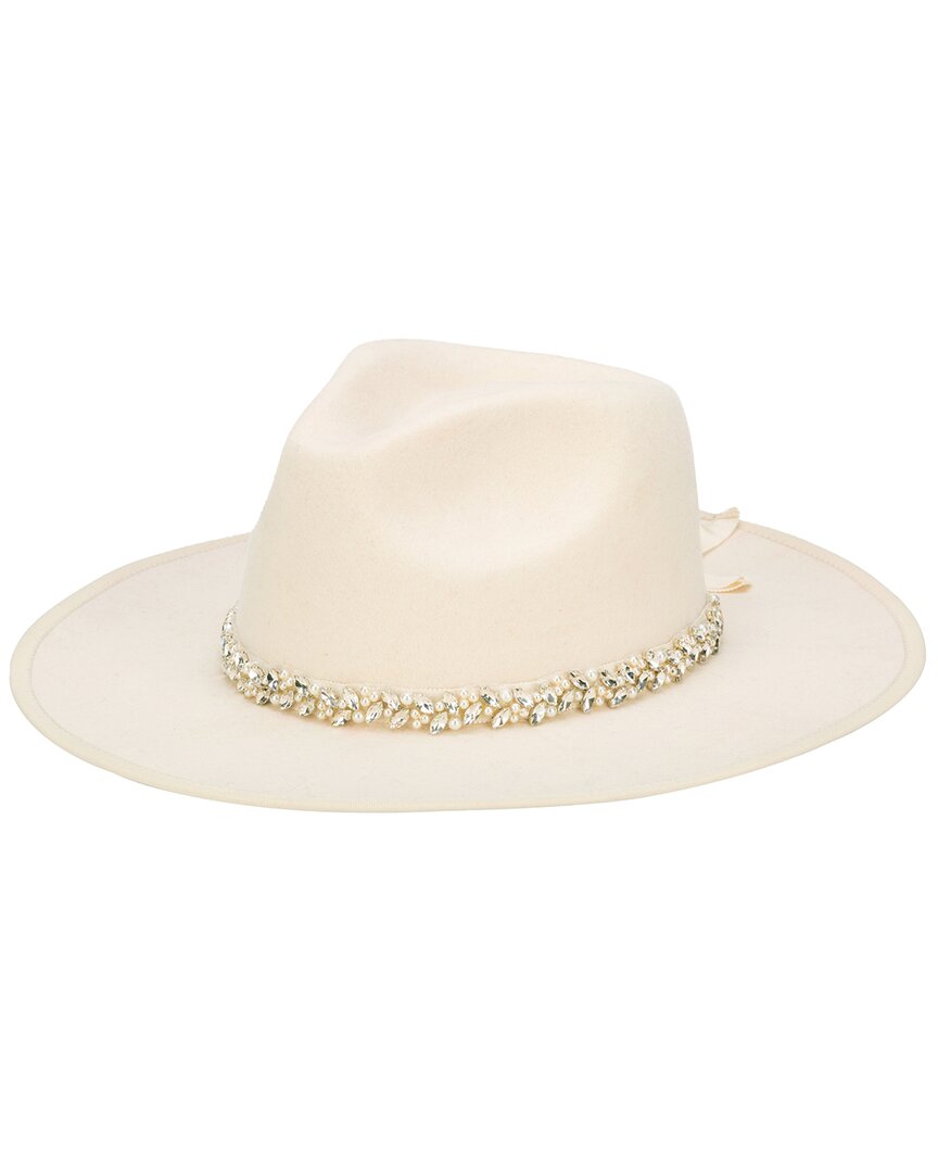 San Diego Hat Company The One Wool Fedora In White