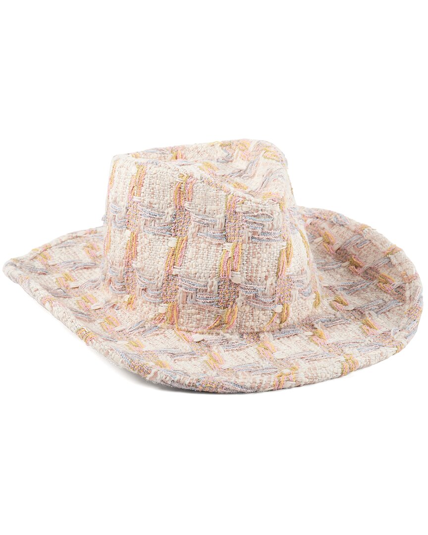 Lack Of Color The Tweed Wool-blend Cowboy Hat