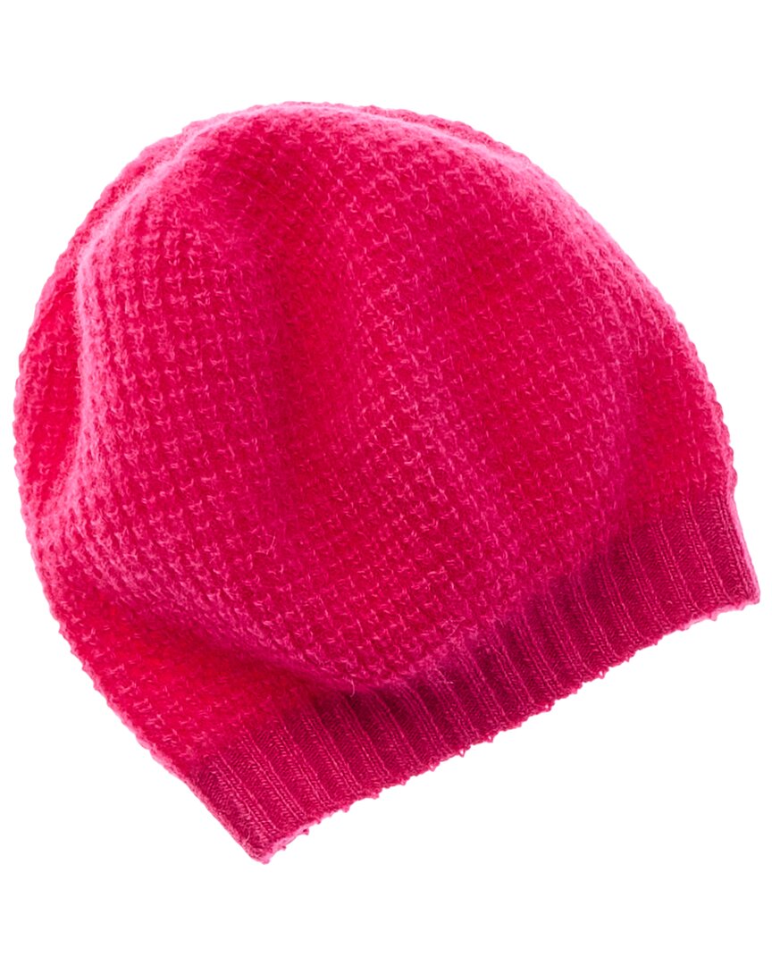 Shop Portolano Cashmere Hat In Pink