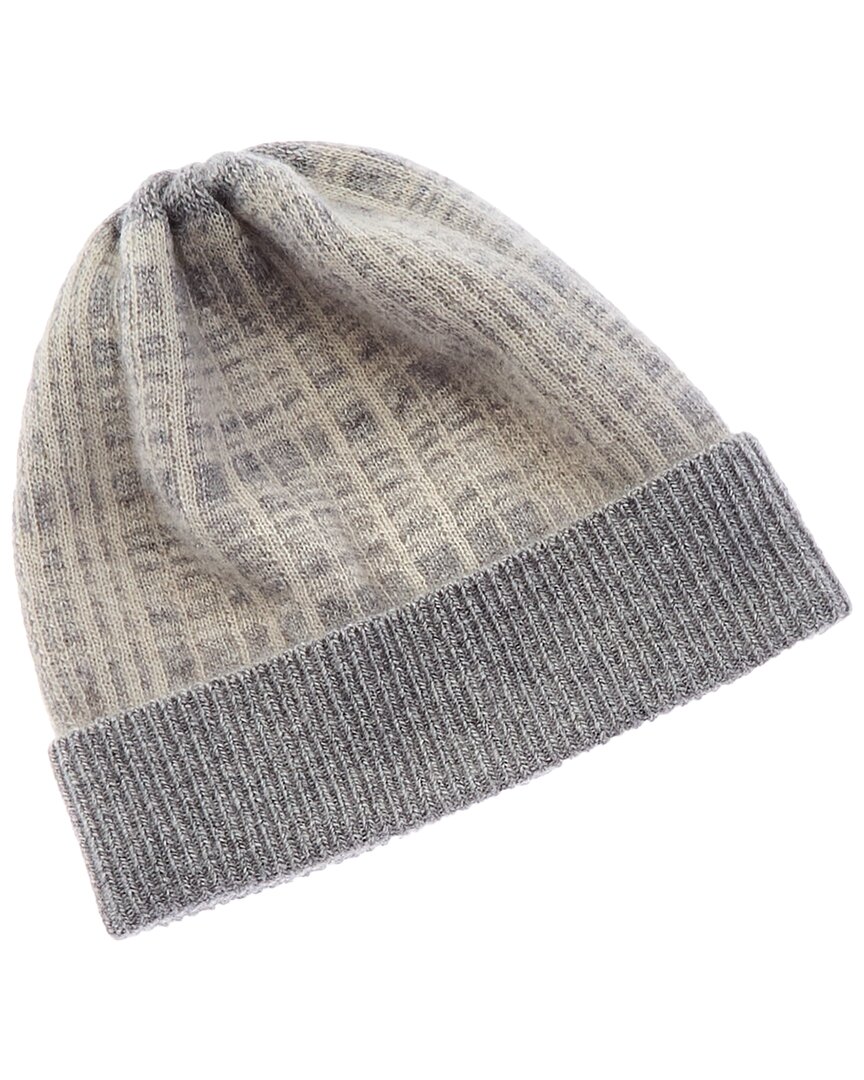 Shop Portolano Cashmere Hat In Grey