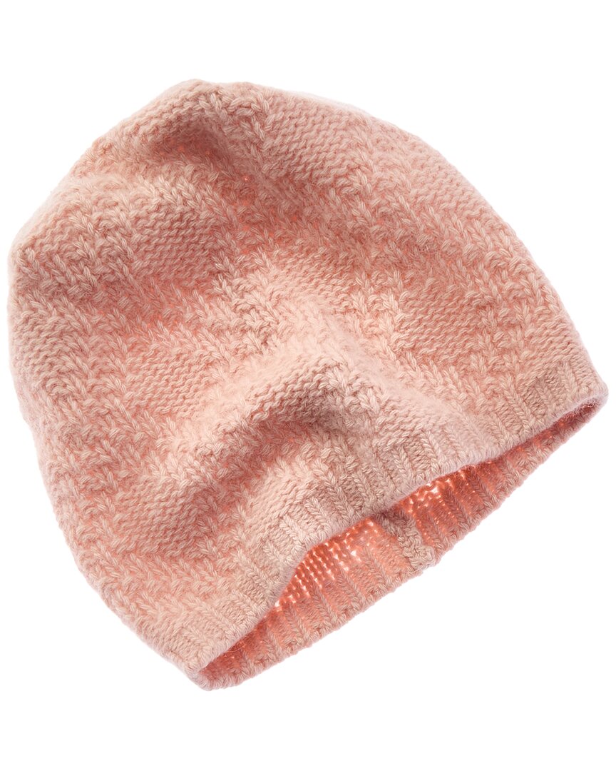 Shop Portolano Cashmere Hat In Pink