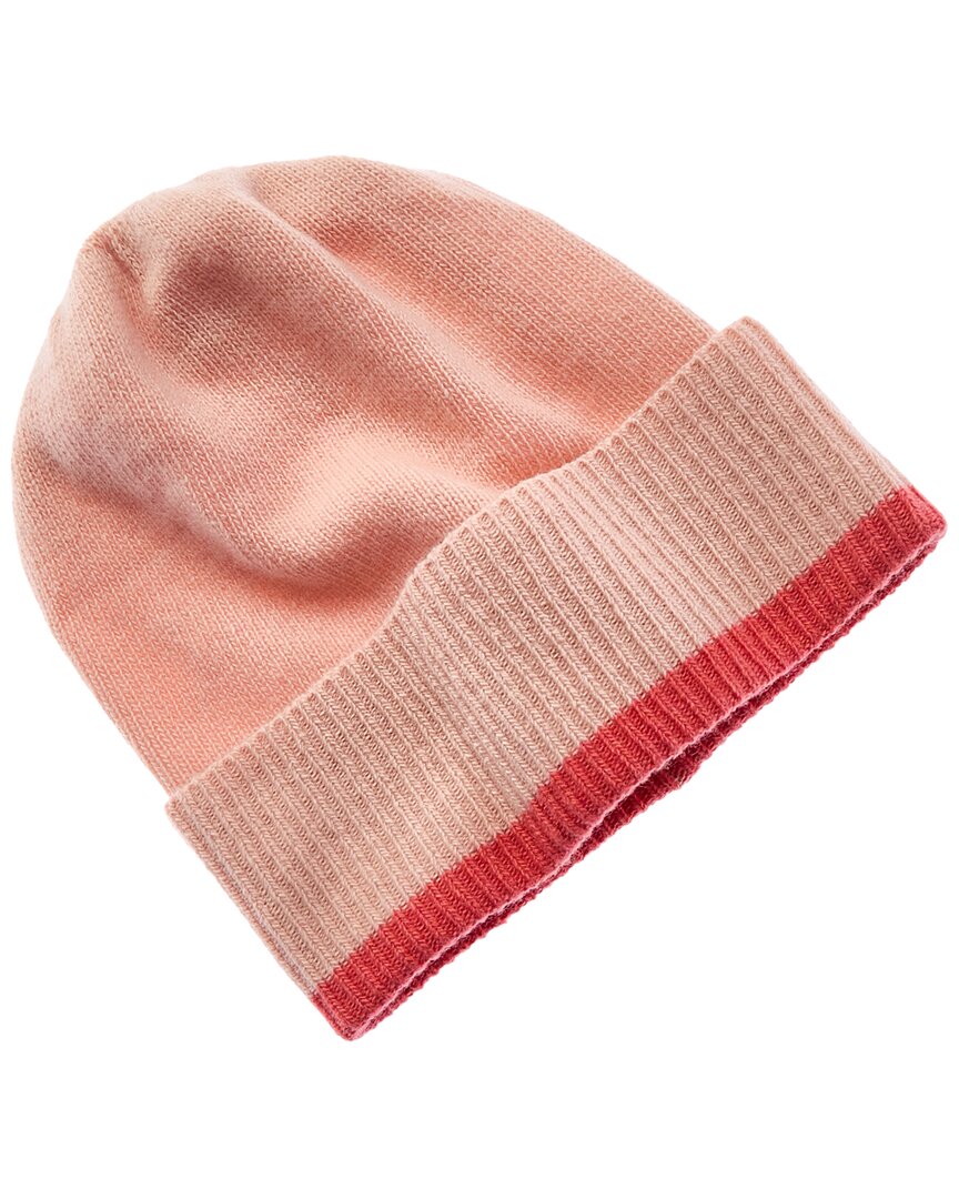 Shop Portolano Cashmere Hat In Pink