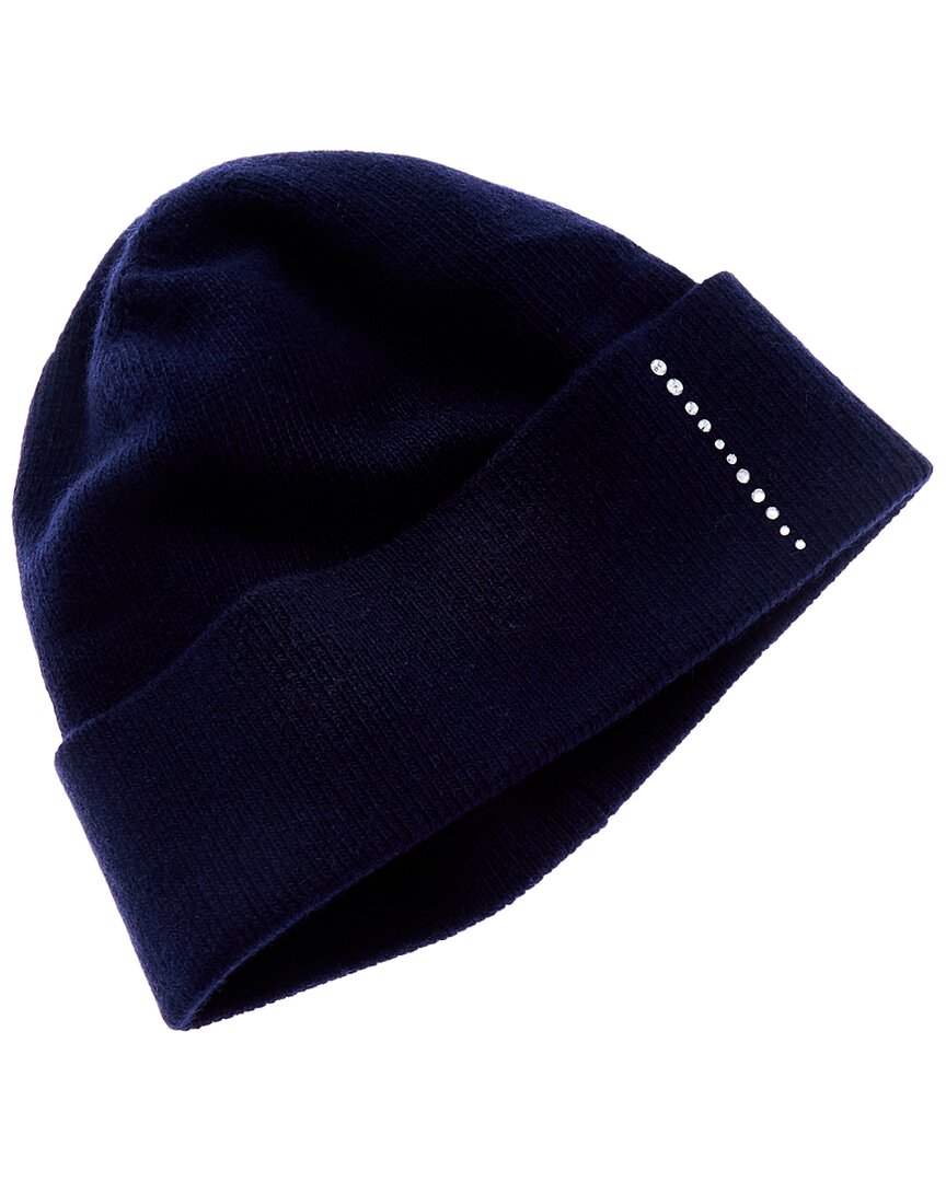 Shop Portolano Cashmere Hat In Blue
