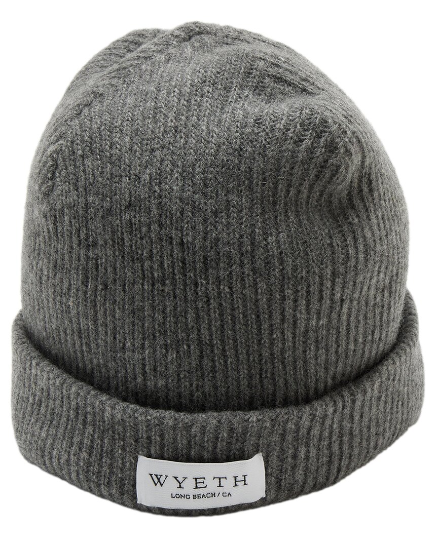 Wyeth Bixby Wool Beanie In Grey