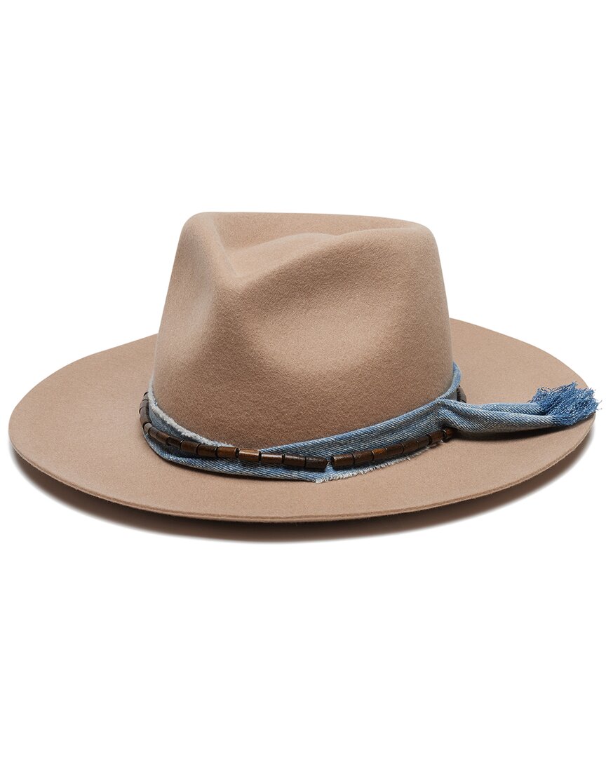 Wyeth Scout Wool Fedora In Brown