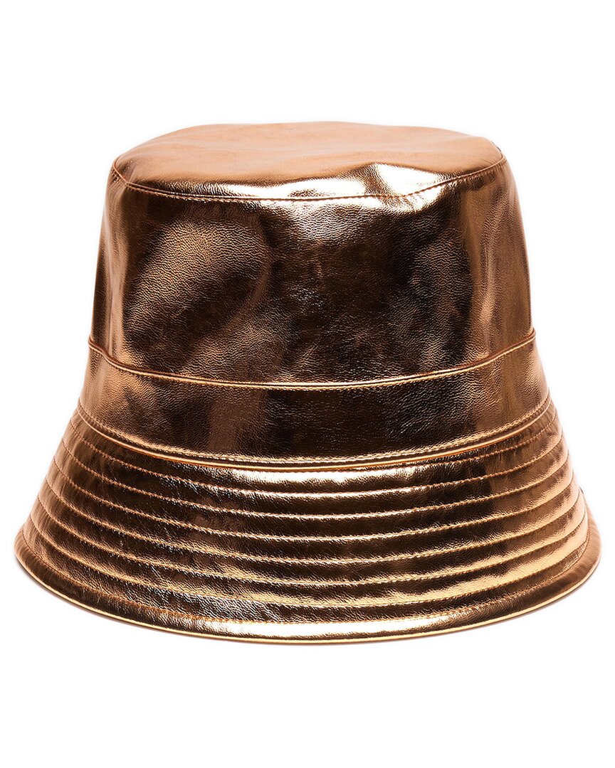 Wyeth Rayne Bucket Hat In Gold In Gold