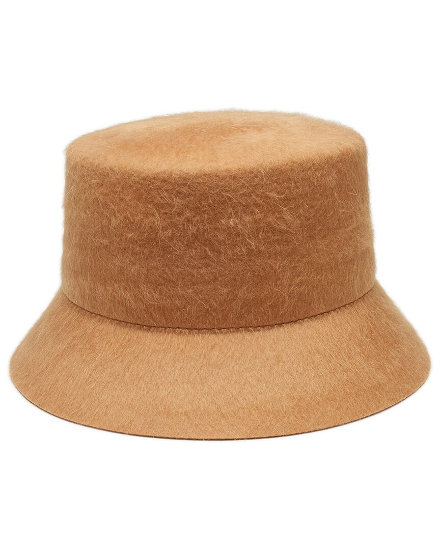 Wyeth Tenley Mohair Bucket Hat In Brown