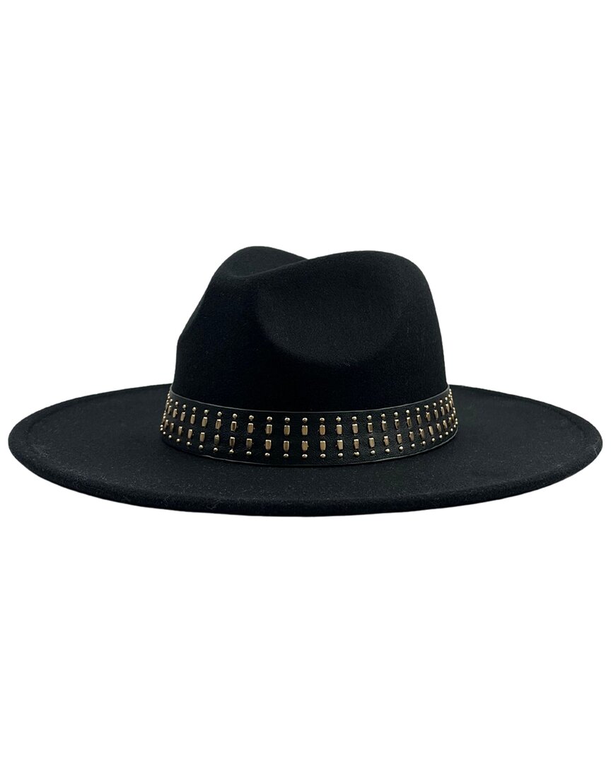 Marcus Adler Structured Felt Wool-blend Hat In Black