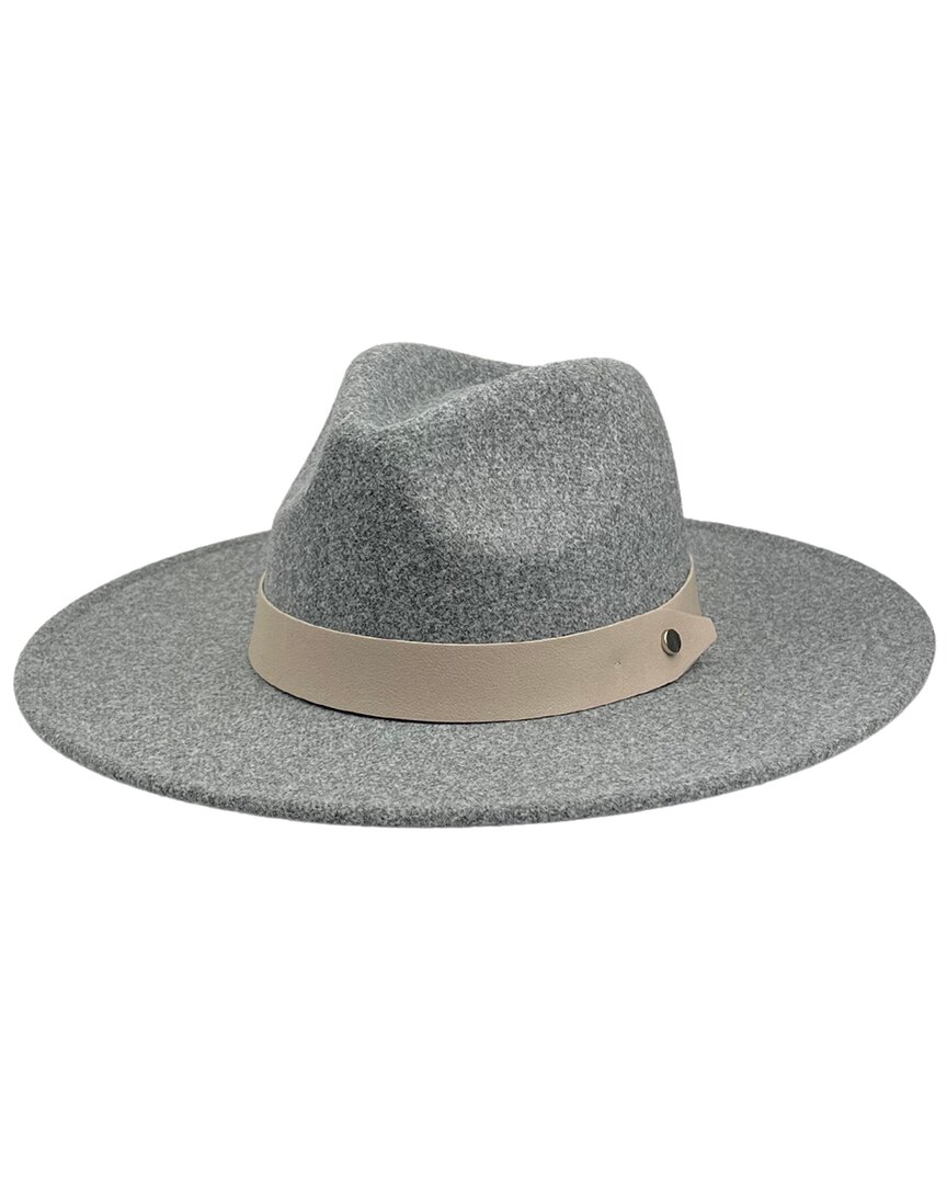Marcus Adler Structured Felt Wool-blend Hat In Grey