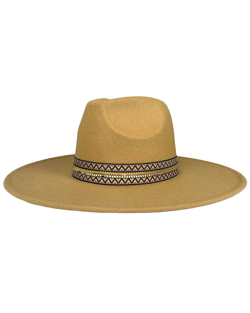 Marcus Adler Structured Felt Wool-blend Hat In Brown