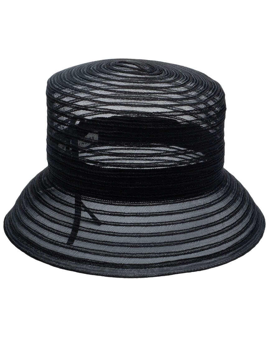 Eugenia Kim Jonah Packable Bucket Hat In Black