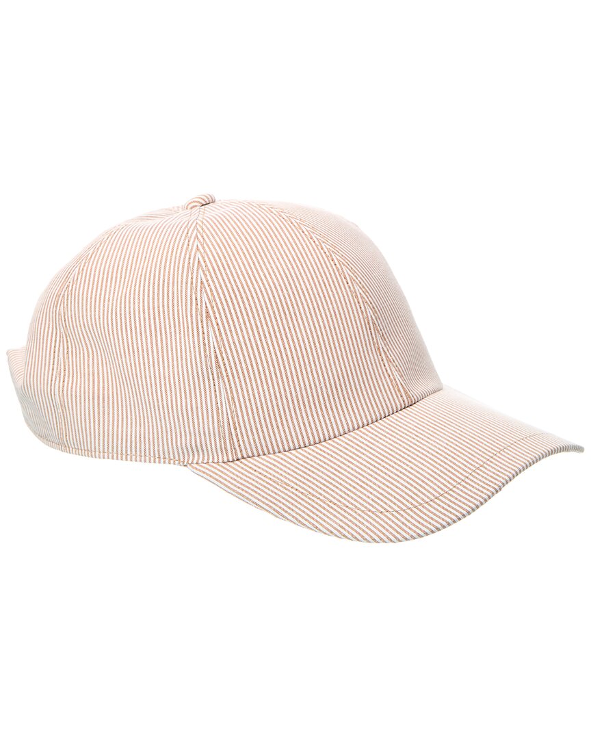 Bruno Magli Stripe Baseball Cap