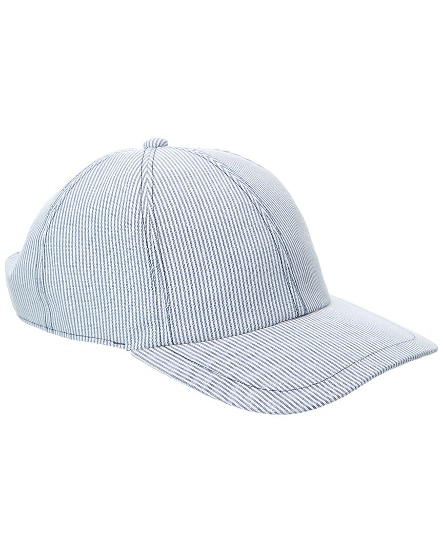 Bruno Magli Stripe Baseball Cap