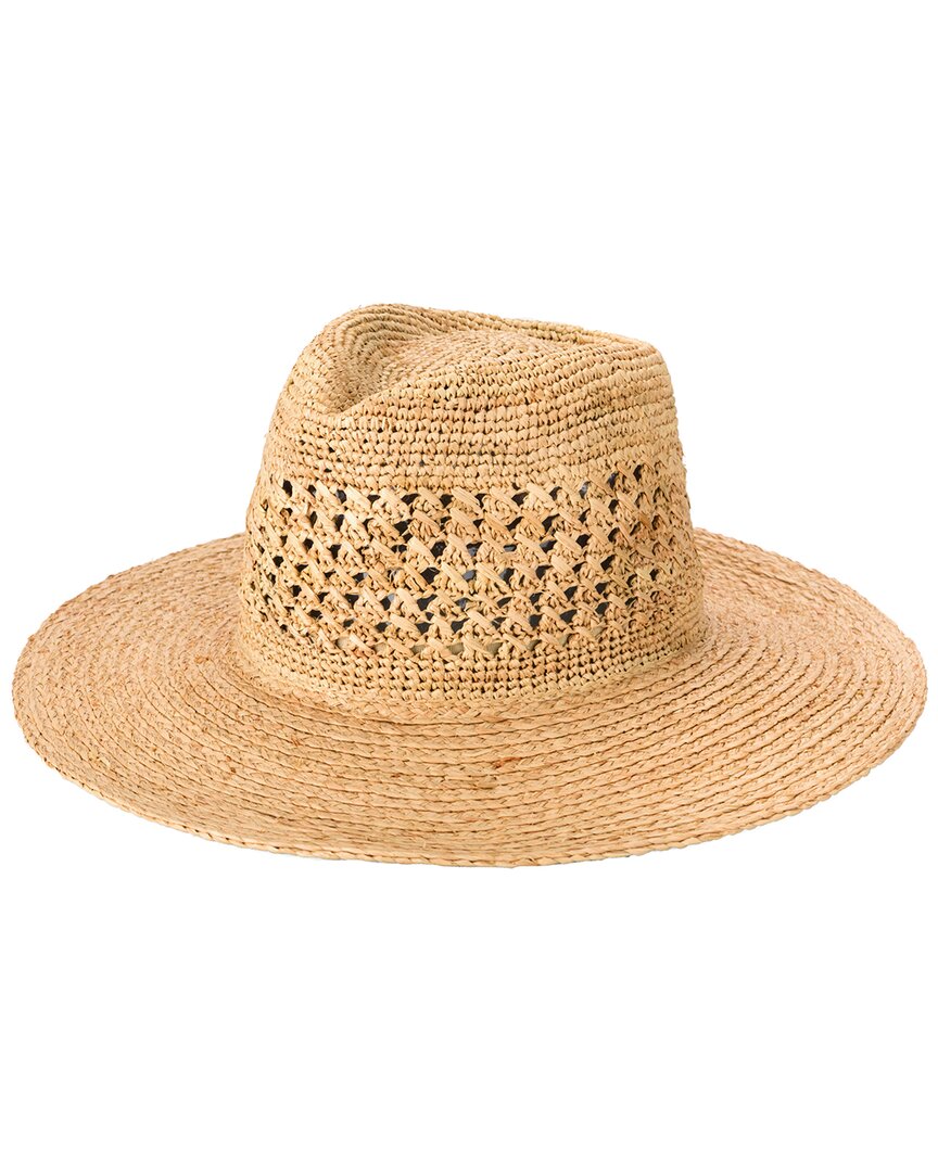 San Diego Hat Company Rust Fedora In Brown