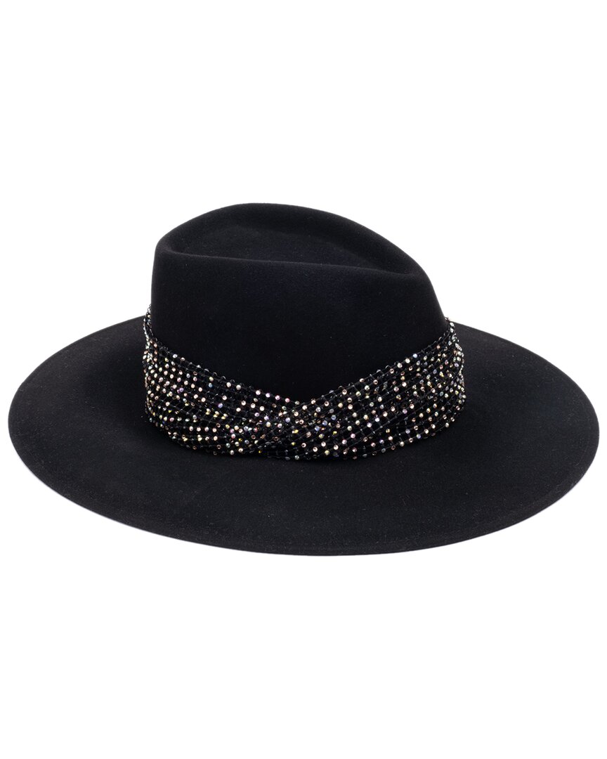 Eugenia Kim Harlowe Wool Fashion Hat In Black