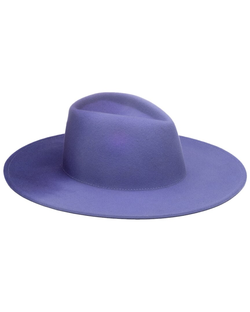 Eugenia Kim Harlowe Wool Fashion Hat In Purple