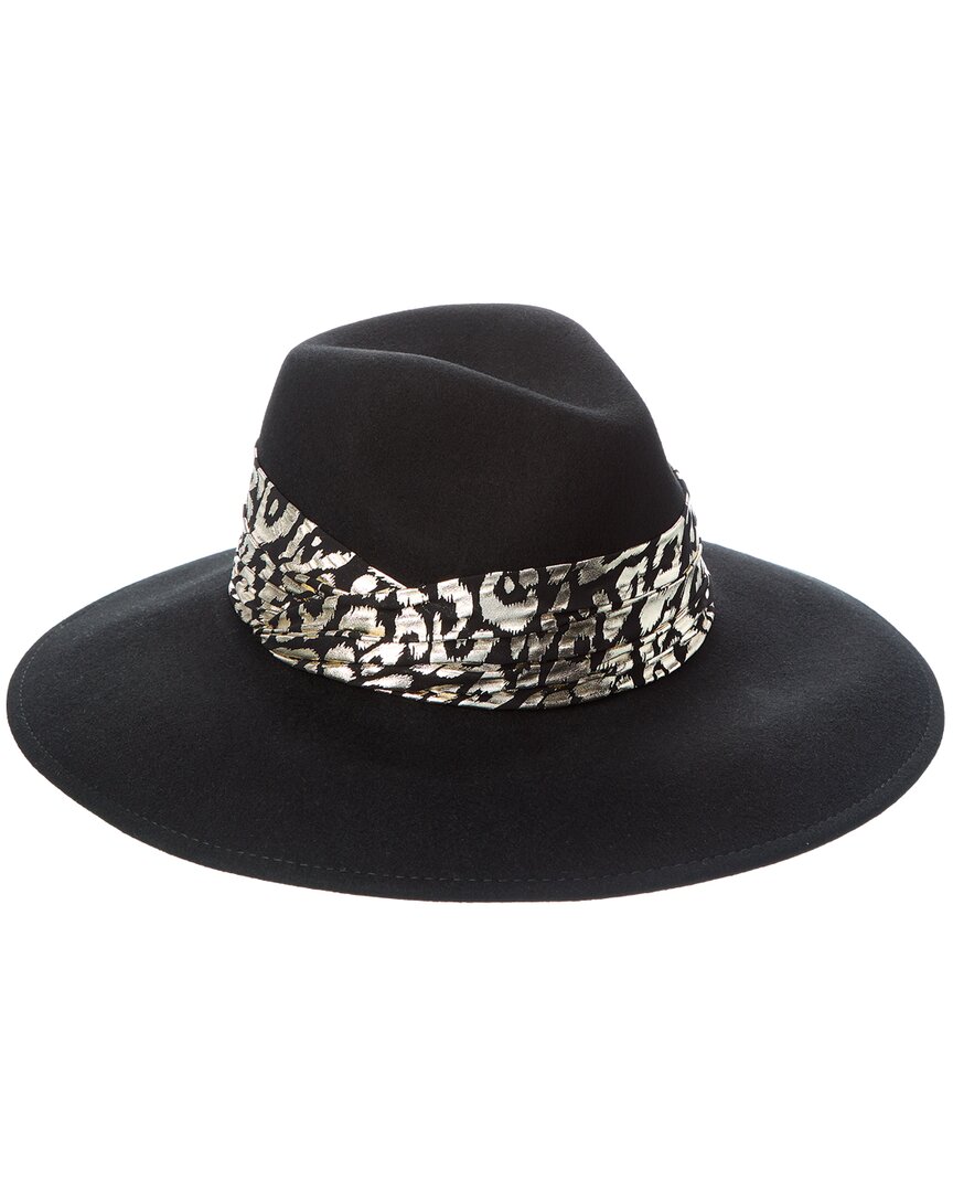 Shop Eugenia Kim Emmanuelle Wool Fashion Hat In Black