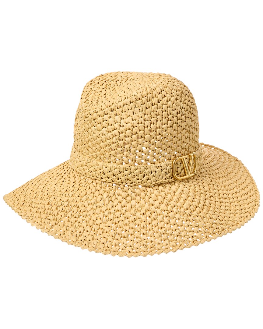 Valentino Garavani Valentino Vlogo Straw Hat