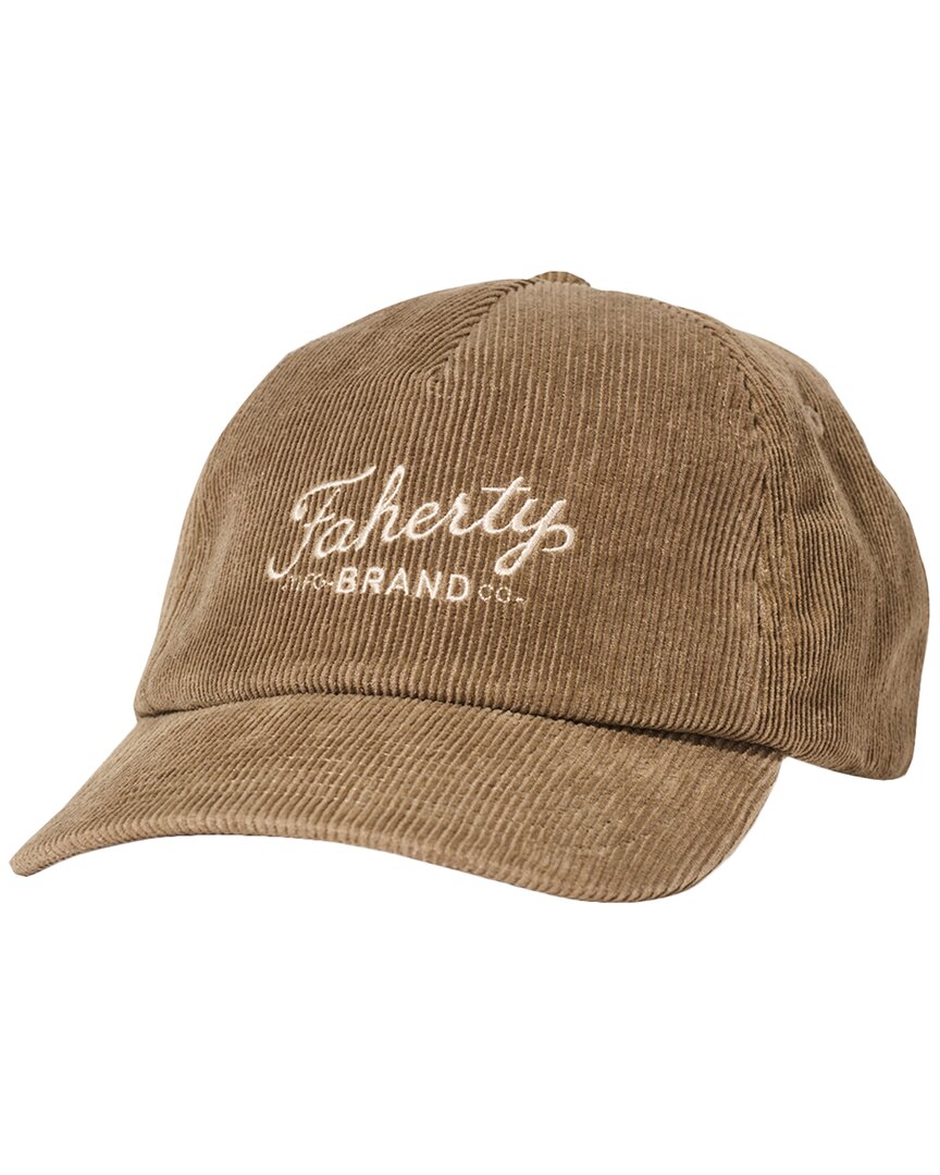 Faherty Corduroy Hat In Neutral