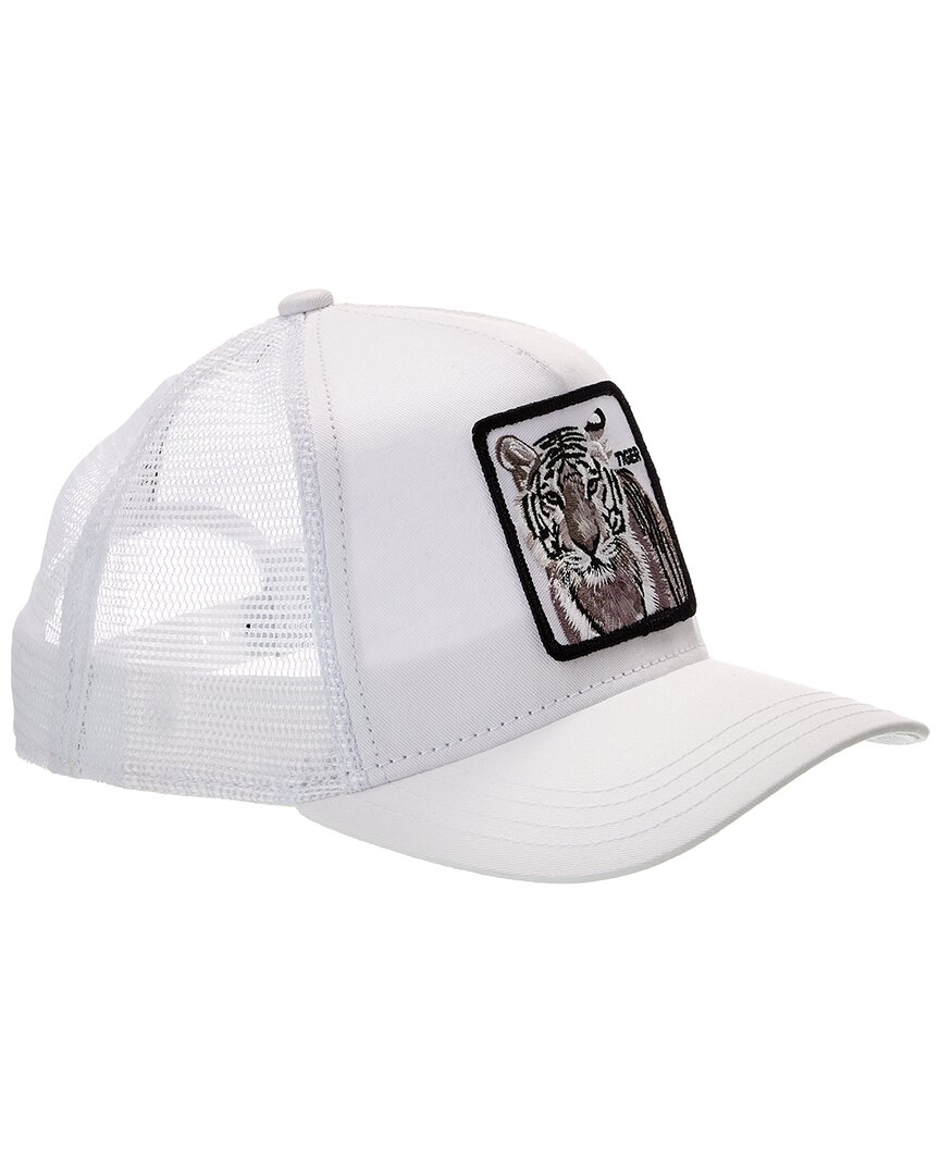 Goorin Bros The White Tiger Trucker Hat In White