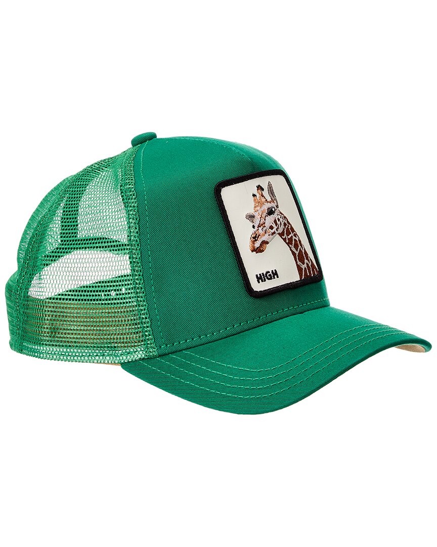 Goorin Bros The Giraffe Patch Trucker Hat In Green