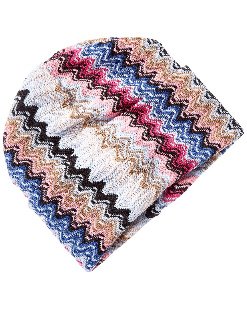 Missoni Wool-blend Beanie In Multi