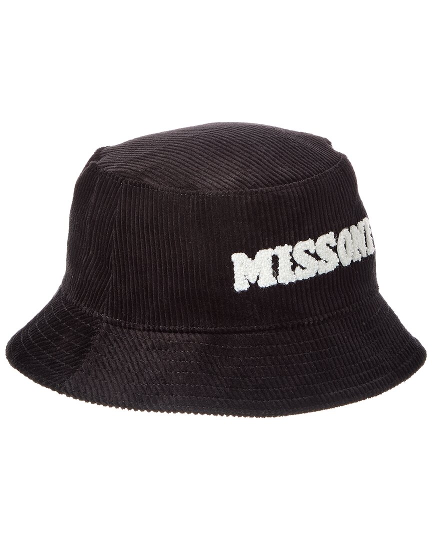 Missoni Bucket Hat In Black