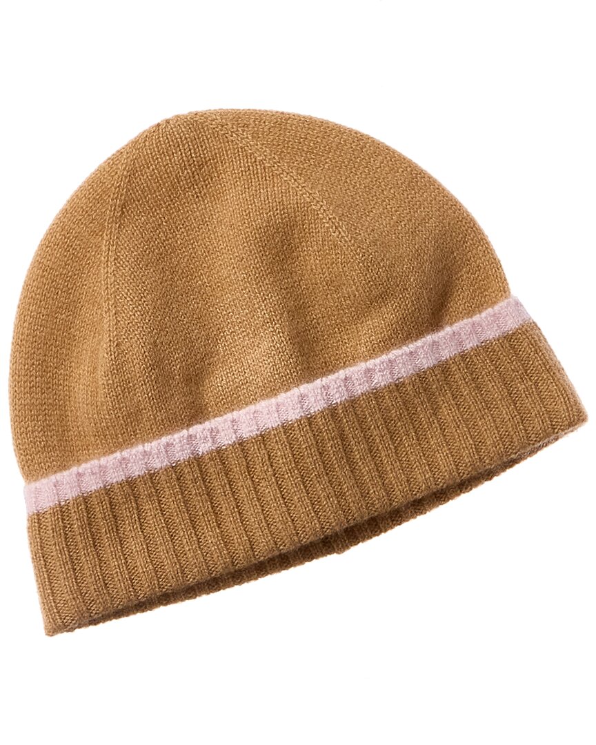 PHENIX PHENIX JERSEY TIPPED CUFFED CASHMERE HAT