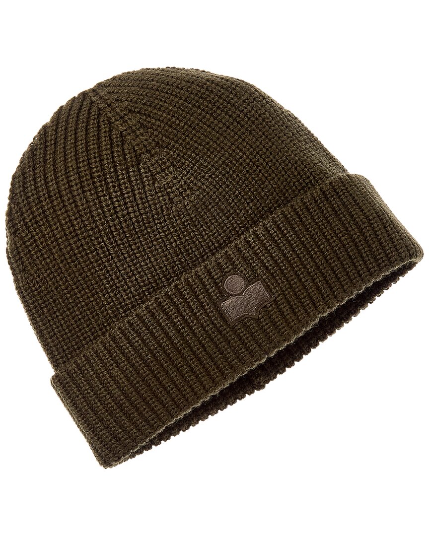 Isabel Marant Bayle Wool Beanie In Brown