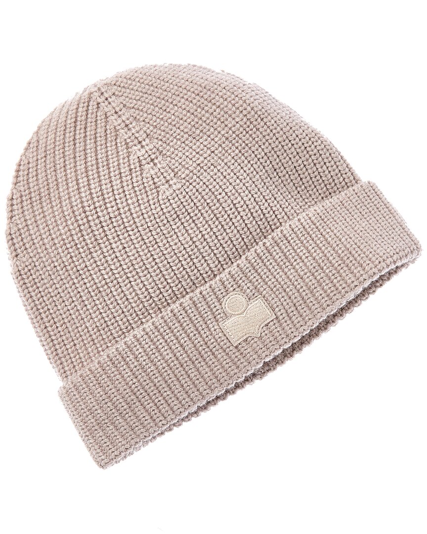 Isabel Marant Bayle Wool Beanie In Brown