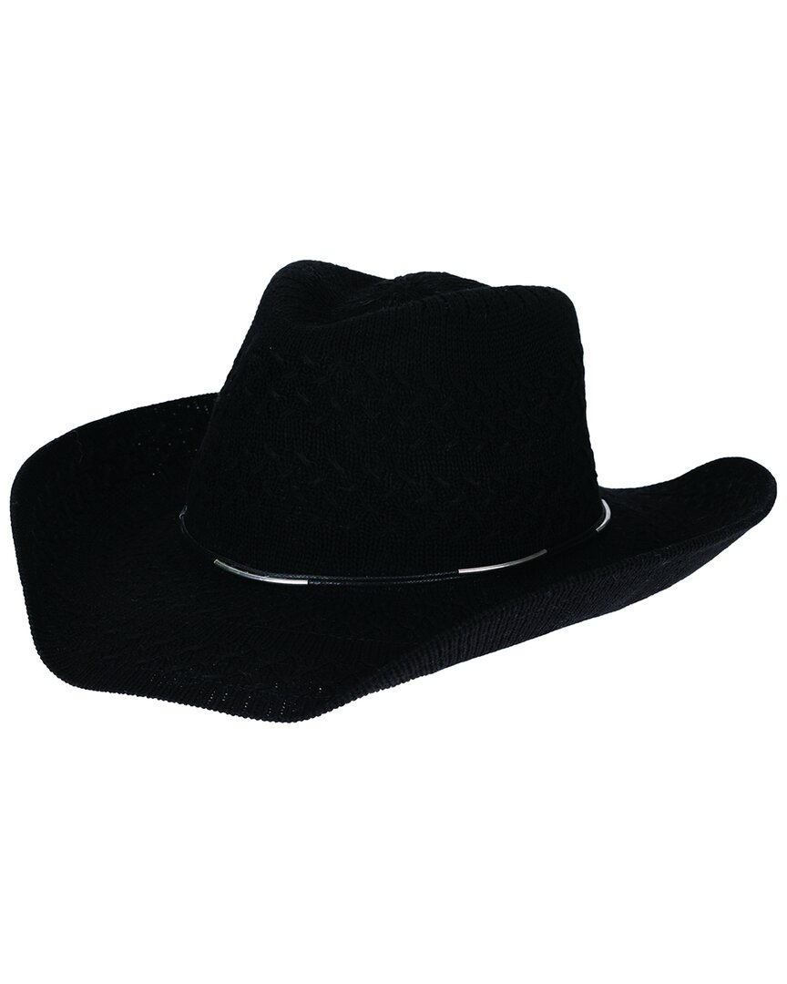San Diego Hat Company Night Out Cowboy Hat In Black