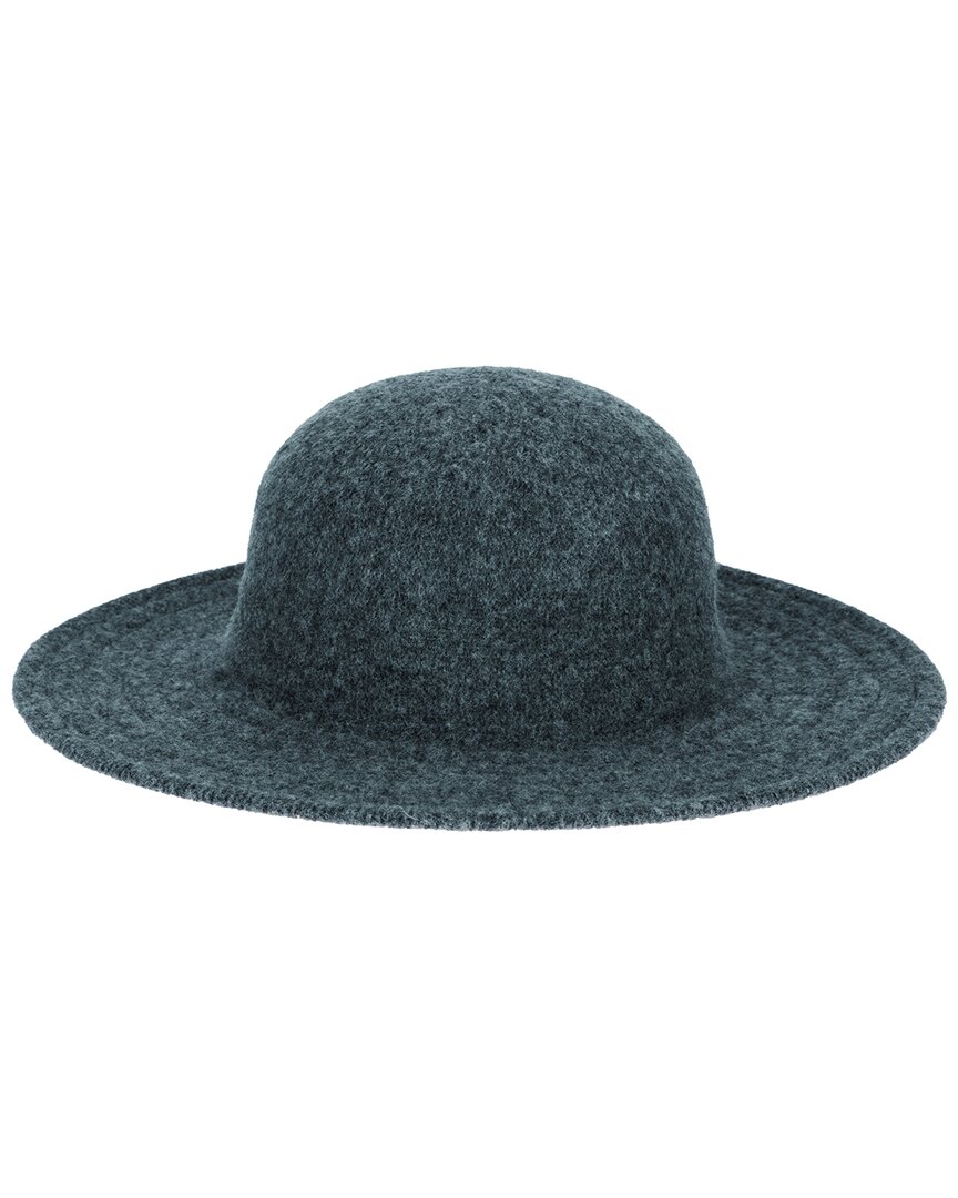 San Diego Hat Company Morning Dew Wool-blend Floppy Hat In Gray