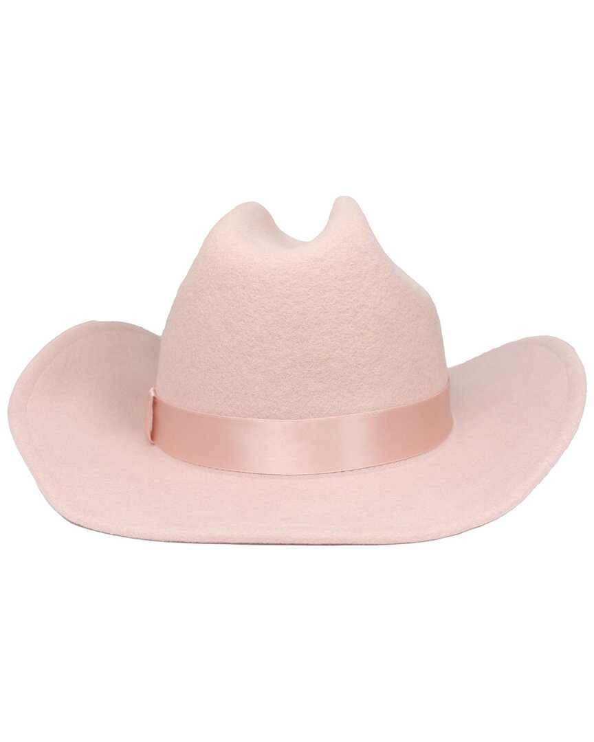 Marcus Adler Wool-blend Cowboy Hat In Pink