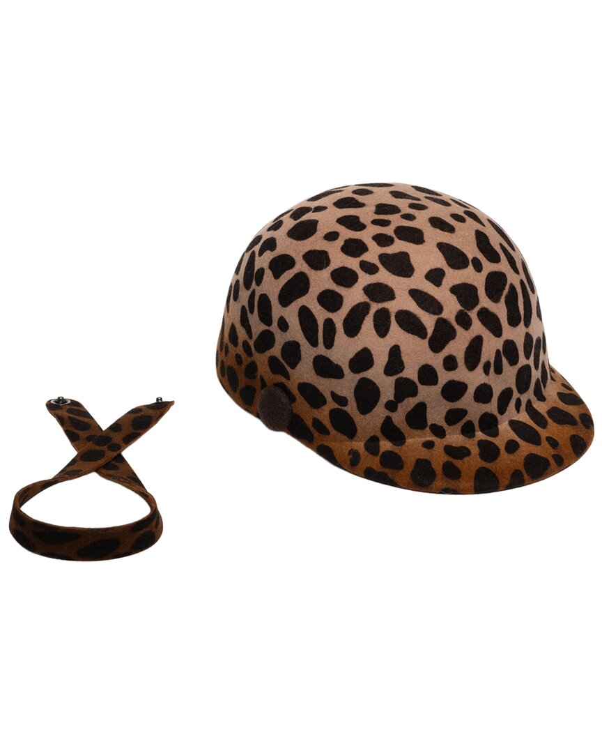 Eugenia Kim Blaine Wool Hat In Brown