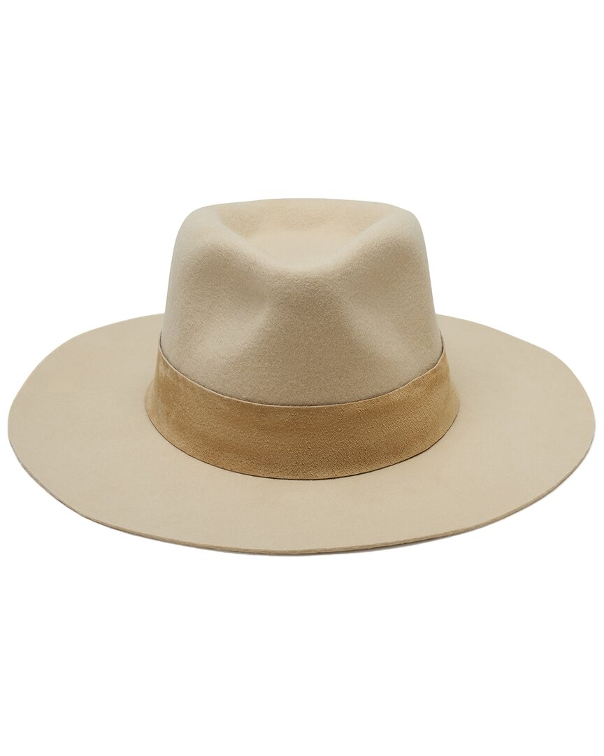 Wyeth Dylan Wool Fedora In Brown