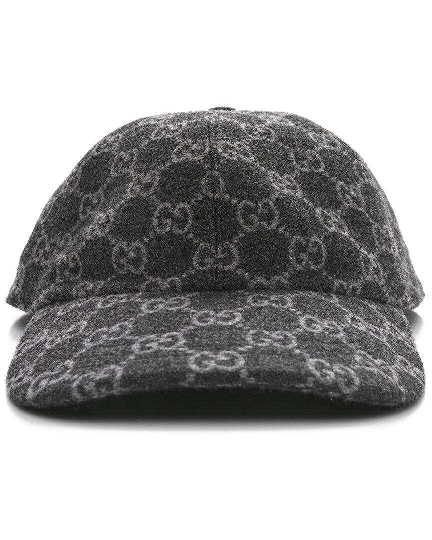 Gucci Gg Flannel Baseball Hat M (authentic Pre-loved)