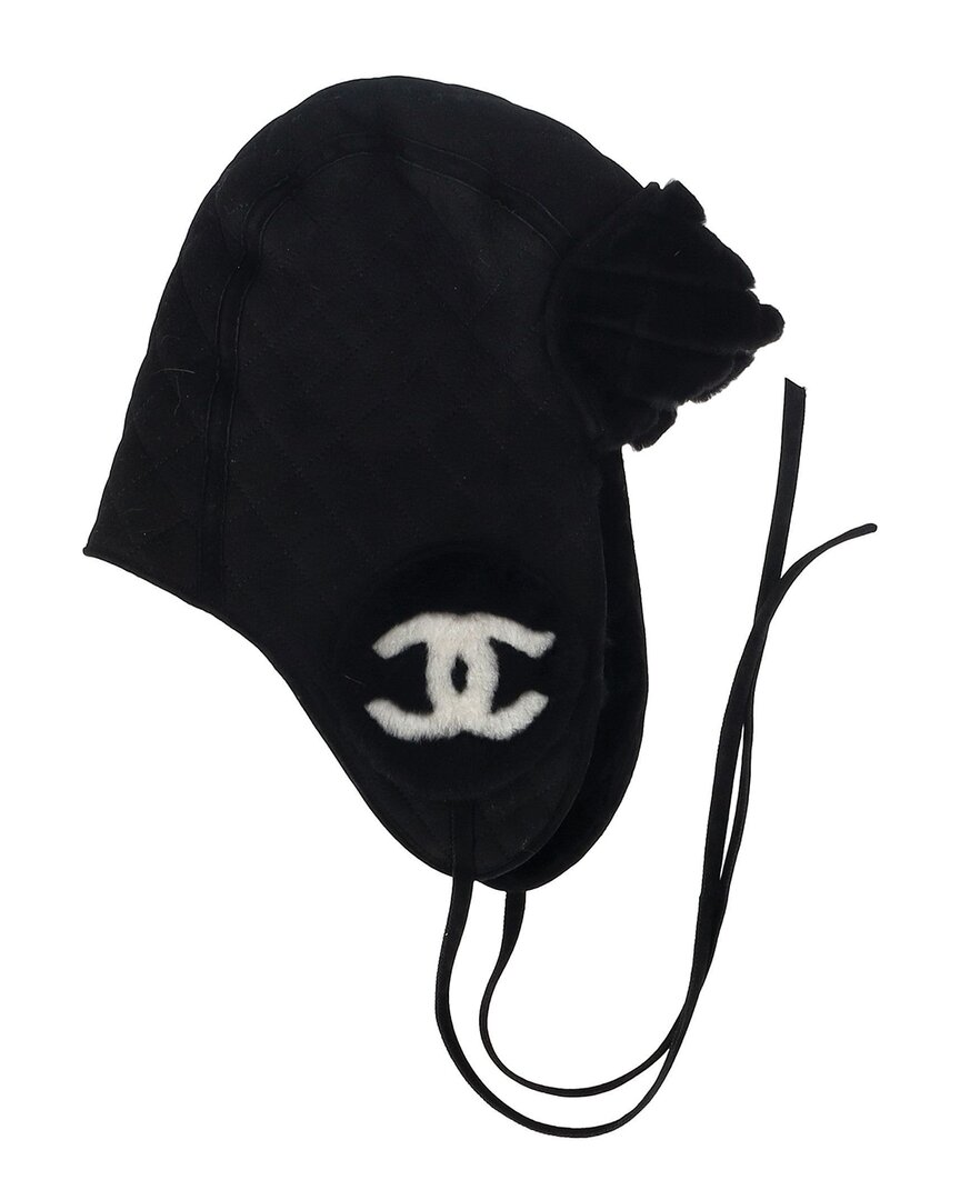 Pre-owned Chanel Quilted Hat (authentic Pre-loved)