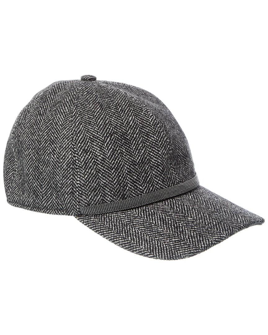 Brunello Cucinelli Wool-blend Hat In Brown