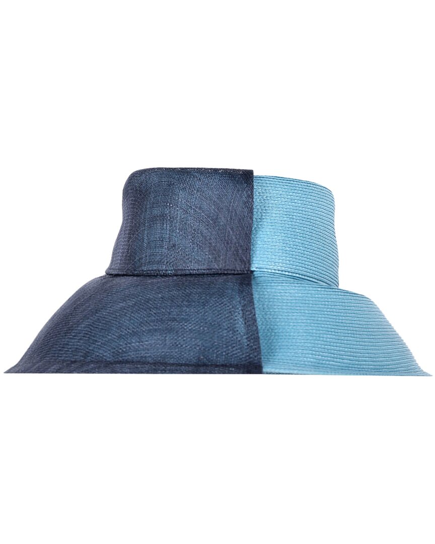 Dior Two-toned Wide Brim Hat (authentic Pre-loved) In Multi