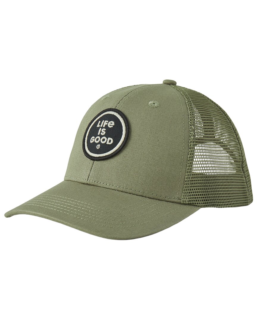 Life Is Good ® Clean Trucker Hat In Green